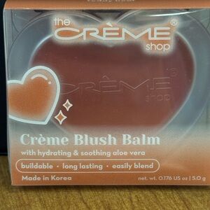 The Creme Shop Creme Blush Balm “Teddy Bear” Aloe Vera‎ Buildable Long Lasting